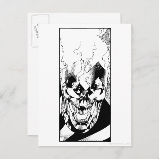 Carte Postale Lanterne noire (Devant / Derrière)