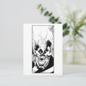 Carte Postale Lanterne noire (Debout devant)