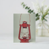 Carte Postale Lanterne unique (Debout devant)