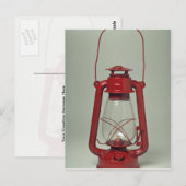 Carte Postale Lanterne unique (Devant / Derrière)