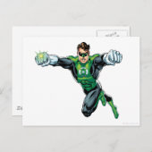 Carte Postale Lanterne Verte - Bande dessinée, Regard sur l'aven (Devant / Derrière)