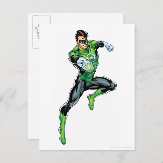 Carte Postale Lanterne Verte - Comique, Saut (Devant / Derrière)