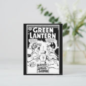 Carte Postale Lanterne verte contre Sinestro, noir et blanc (Debout devant)