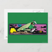 Carte Postale Lanterne verte dans l'espace (Devant / Derrière)