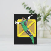 Carte Postale Lanterne Verte Étend Les Armoiries (Debout devant)