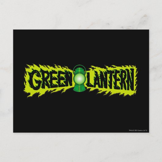 Carte Postale Lanterne verte - Lanterne brillante 2 (Devant)