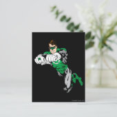 Carte Postale Lanterne verte - Les deux bras en avant (Debout devant)