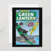 Carte Postale Lanterne Verte - missile Runaway (Devant / Derrière)