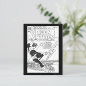 Carte Postale Lanterne Verte - missile Runaway, noir et blanc (Debout devant)