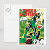 Carte Postale Lanterne verte - obtenez outre de cet Earch Hal (Devant / Derrière)