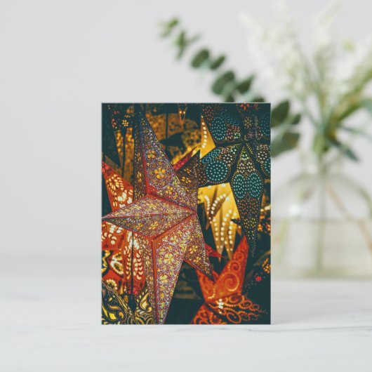 Carte Postale Lanternes (Debout devant)