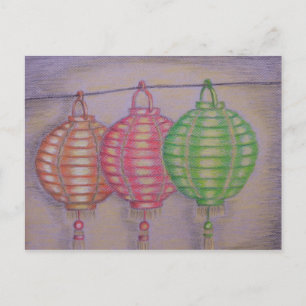 Carte Postale lanternes