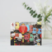 Carte Postale Lanternes chinoises en Chine (Debout devant)