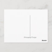 Carte Postale Lanternes de Matsuri (Dos)