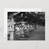 Carte Postale Lanternes en pierre (Devant / Derrière)