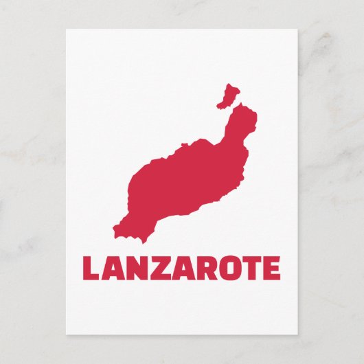 Carte Postale Lanzarote (Devant)