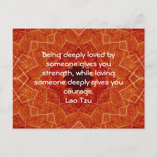Carte Postale Lao Tzu (Devant)