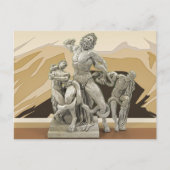 Carte Postale Laocoon et ses fils Sculpture ancienne (Devant)