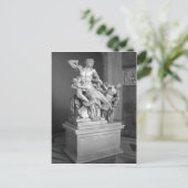 Carte Postale Laocoon Sculpture au Musée du Vatican, Rome. Pic (Debout devant)
