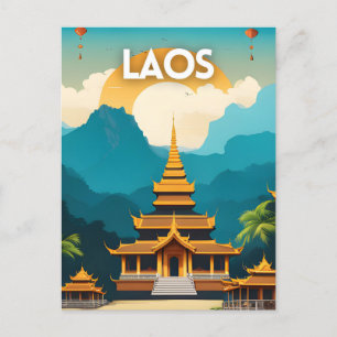 Carte Postale Laos