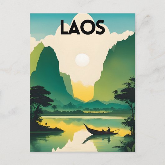 Carte Postale Laos Travel (Devant)