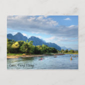 Carte Postale Laos, Vang Vieng (Devant)