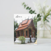 Carte Postale laos wat (Debout devant)