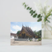 Carte Postale laos wat (Debout devant)