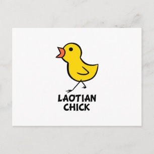 Carte Postale Laotien Chick