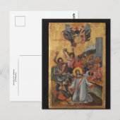 Carte Postale Lapidation de St. Étienne par l'icône orthodoxe Ph (Devant / Derrière)