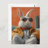 Carte Postale Lapin (Devant / Derrière)