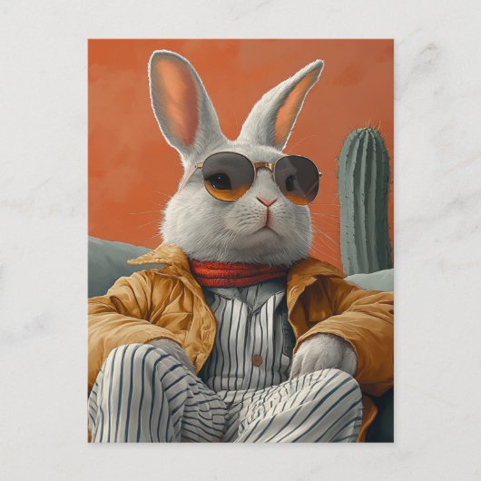 Carte Postale Lapin (Devant)