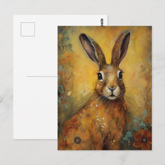 Carte Postale Lapin (Devant / Derrière)
