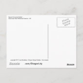 Carte Postale Lapin à queue blanche du désert (Dos)