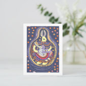 Carte Postale Lapin Babooshka (Debout devant)