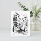 Carte Postale Lapin blanc (Debout devant)