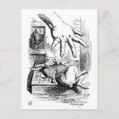 Carte Postale Lapin blanc (Devant)