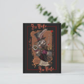 Carte Postale Lapin blanc (Debout devant)