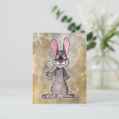 Carte Postale Lapin Brown (Debout devant)