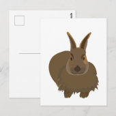 Carte Postale Lapin Bunny (Devant / Derrière)