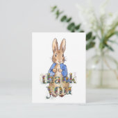 Carte Postale Lapin classique merci (Debout devant)