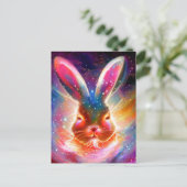 Carte Postale Lapin cosmique (Debout devant)