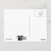 Carte Postale Lapin dans le Casquette magique (Dos)