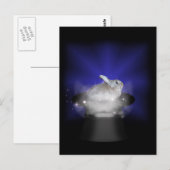 Carte Postale Lapin dans le Casquette magique (Devant / Derrière)