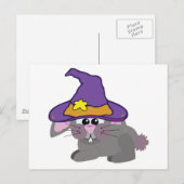 Carte Postale lapin de lapin de lapin de chèvre (Devant / Derrière)