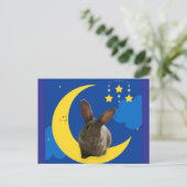 Carte Postale Lapin de Lune (Debout devant)