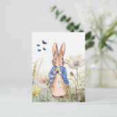 Carte Postale Lapin de Pâques (Debout devant)