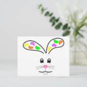 Carte Postale Lapin de Pâques (Debout devant)