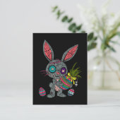 Carte Postale Lapin de Pâques Voodoo (Debout devant)