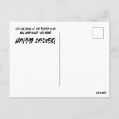 Carte Postale Lapin de Pâques Voodoo (Dos)